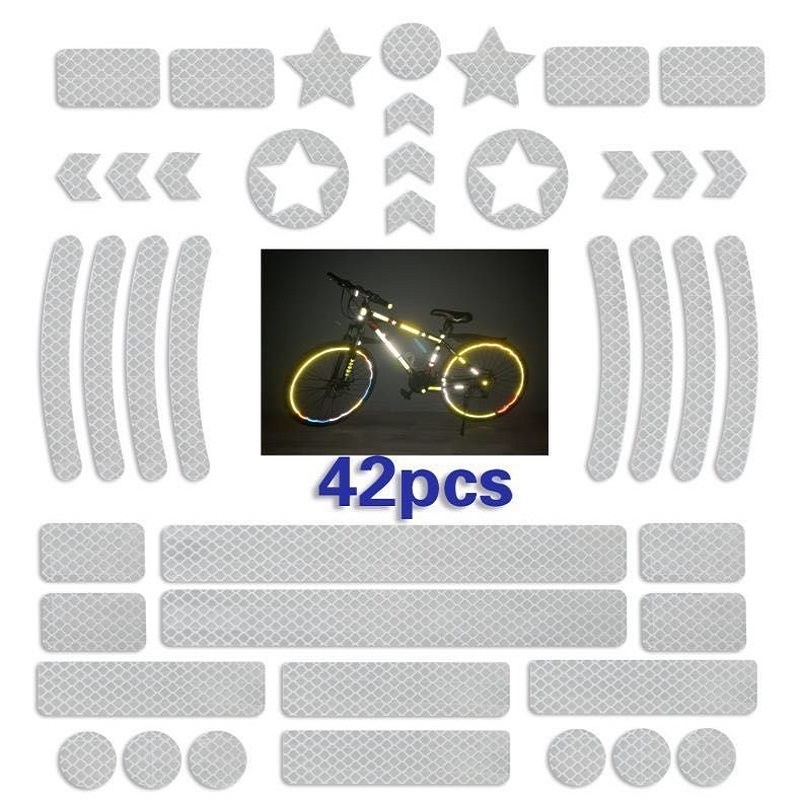 42Pcs/set Self-adhesive Reflec - Spoke Reflector Set review and price