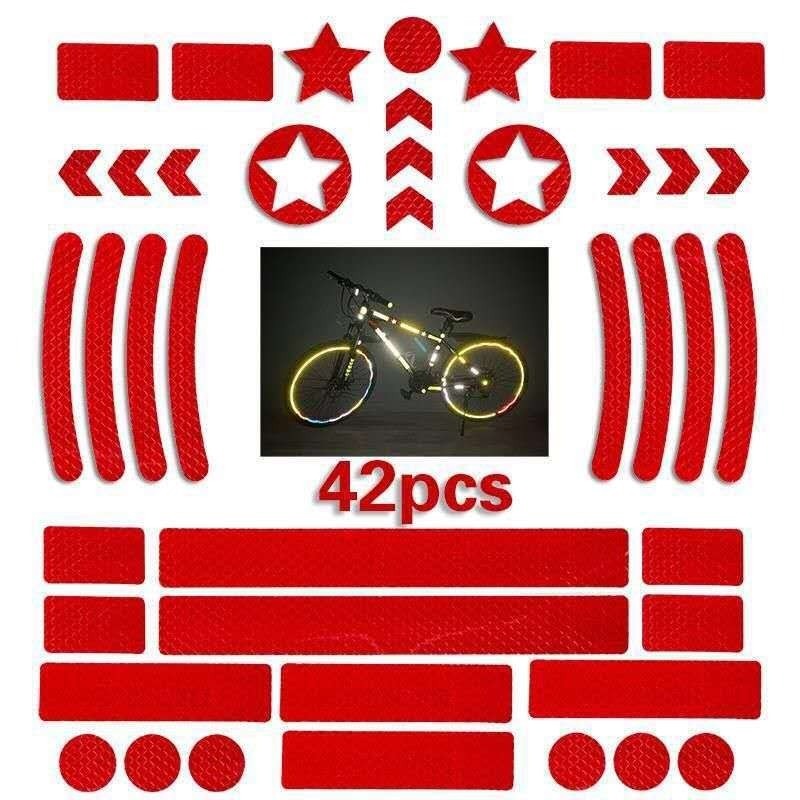 42Pcs/set Self-adhesive Reflec - Spoke Reflector Set review and price