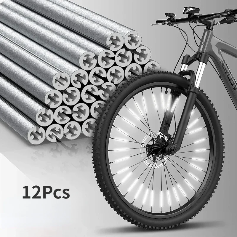 12PCS/set Tube Warning Strip R - Spoke Reflector Set review and price