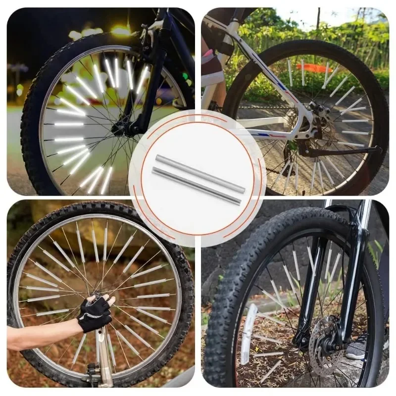 12PCS/set Tube Warning Strip R - Spoke Reflector Set review and price