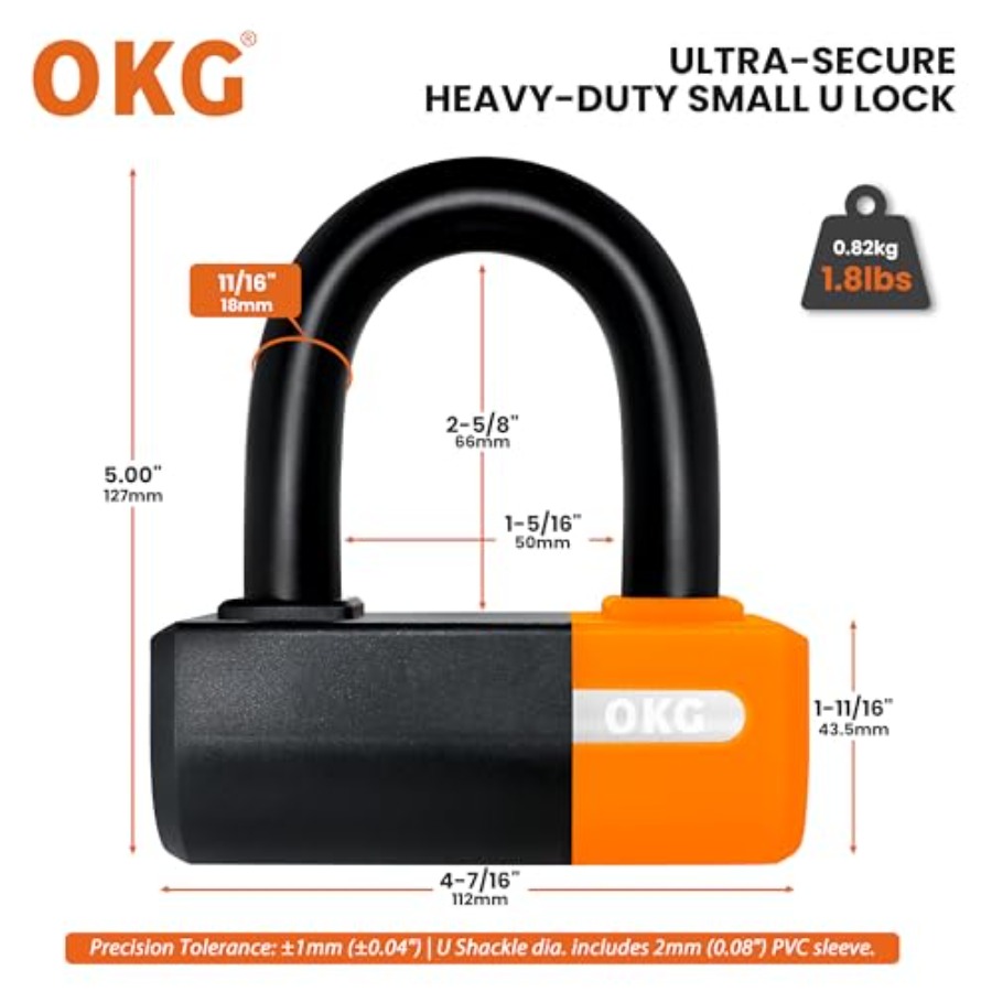OKG Heavy Duty Small U Lock 18 - U Lock Heavy Duty review and price