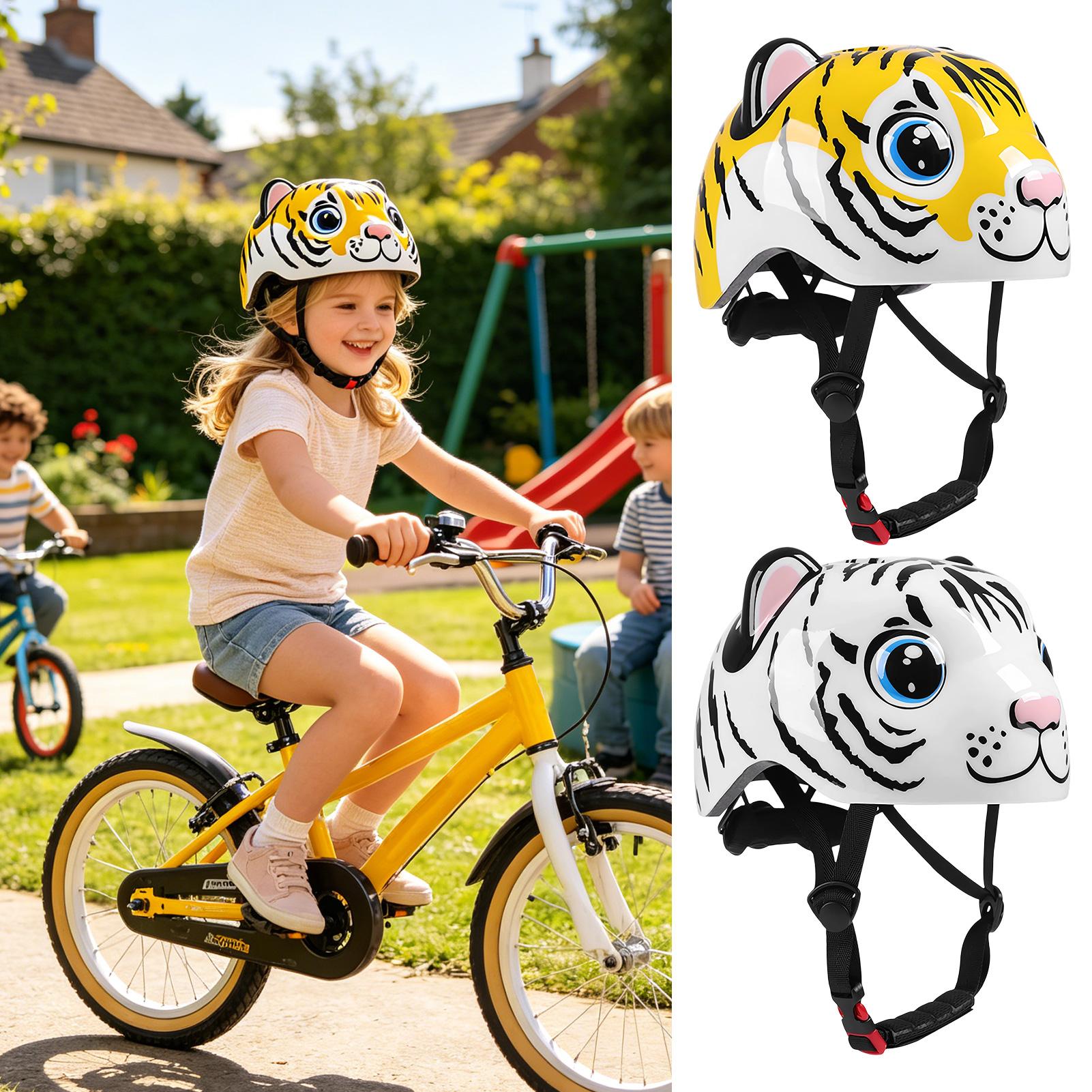 Helmet For Kids Tiger Pattern  - Commute Cycling Helmet review and price