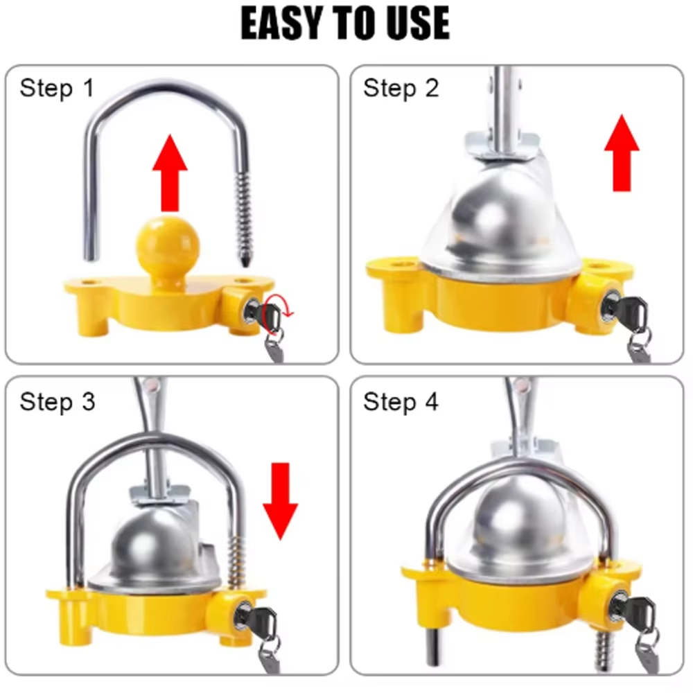 Heavy Duty Trailer Hitch Lock  - U Lock Heavy Duty review and price