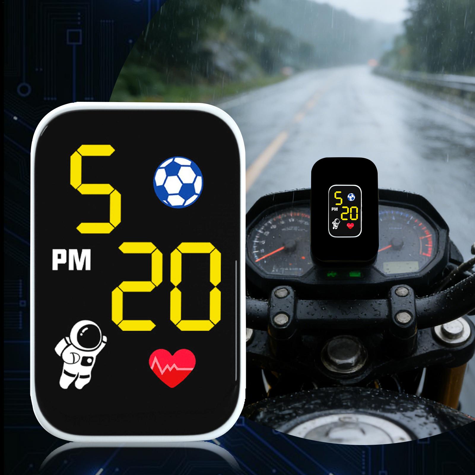 Mini Motorcycle Clock Waterpro - Cycling In City review and price