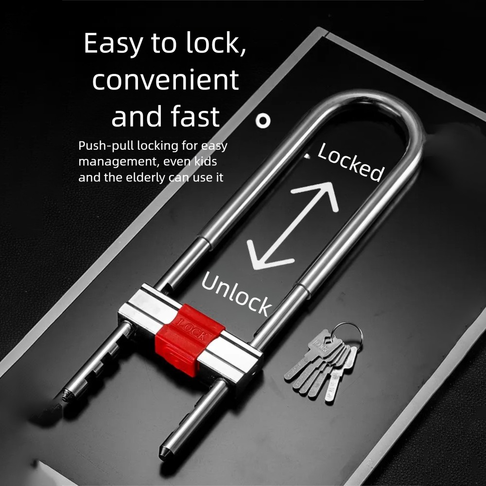 Bike Combination U Lock, Heavy - U Lock Heavy Duty review and price