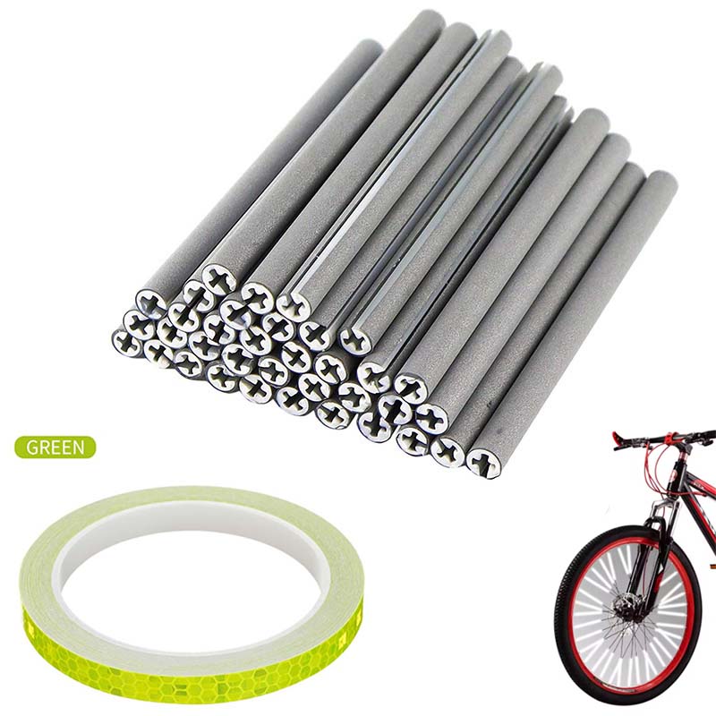 Green Outline Bike Spoke Refle - Spoke Reflector Set review and price