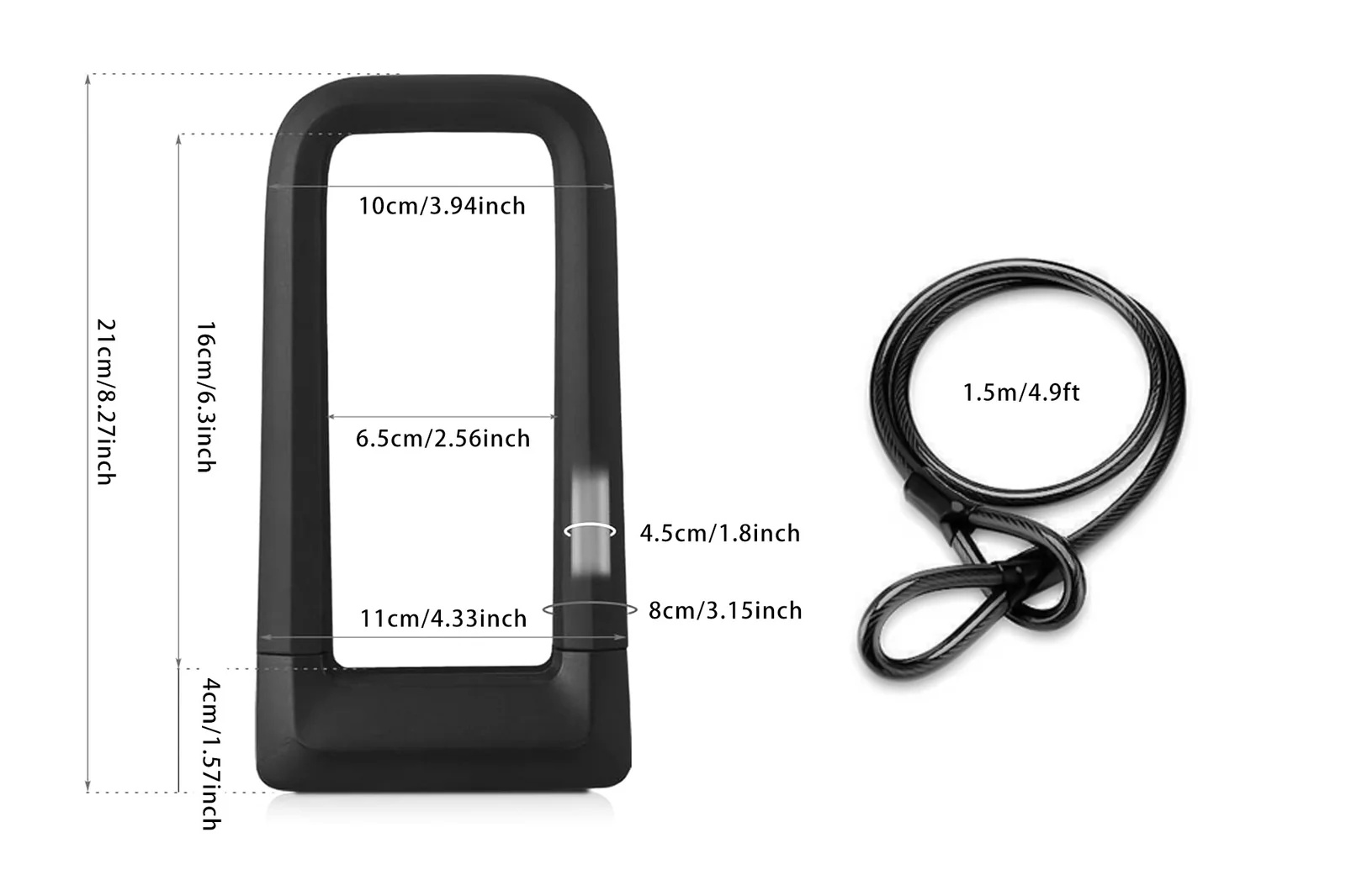 Cyrusher Heavy Duty U Lock Saf - U Lock Heavy Duty review and price