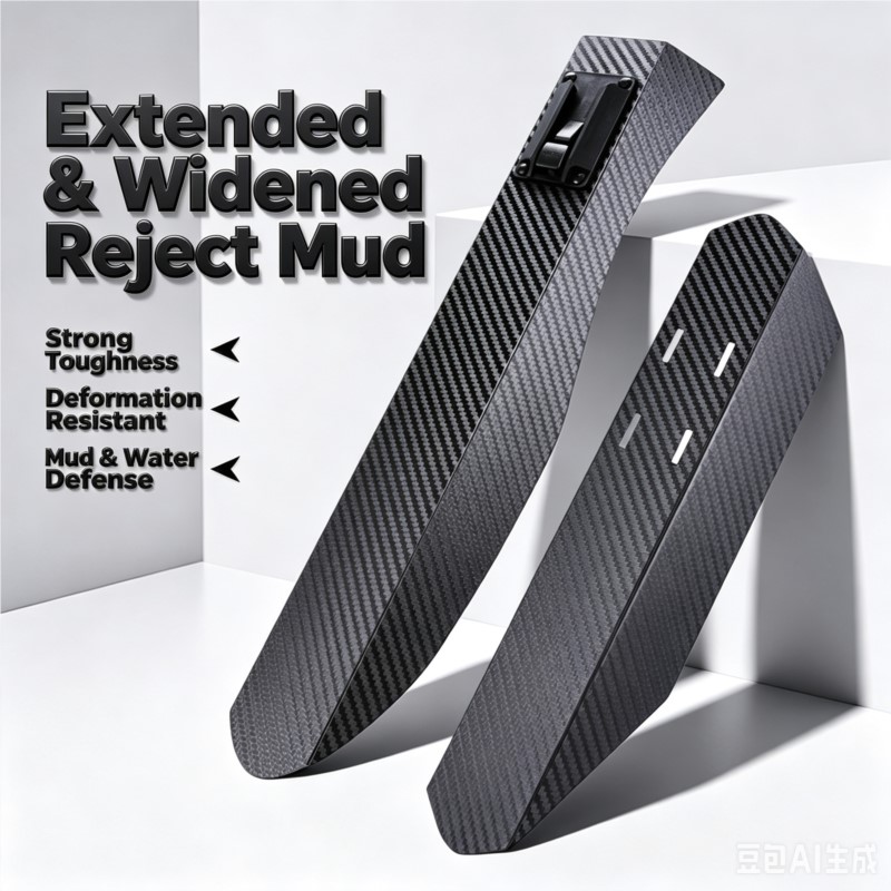 Extended Wide Adjustable Bike  - Fender Mudguard Set review and price