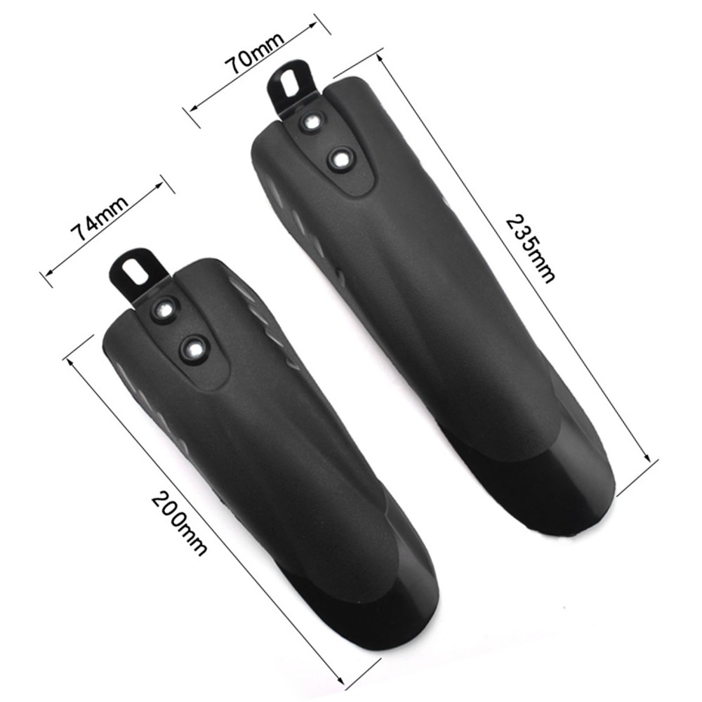 2Pcs Front Rear Set Bike Mudgu - Fender Mudguard Set review and price