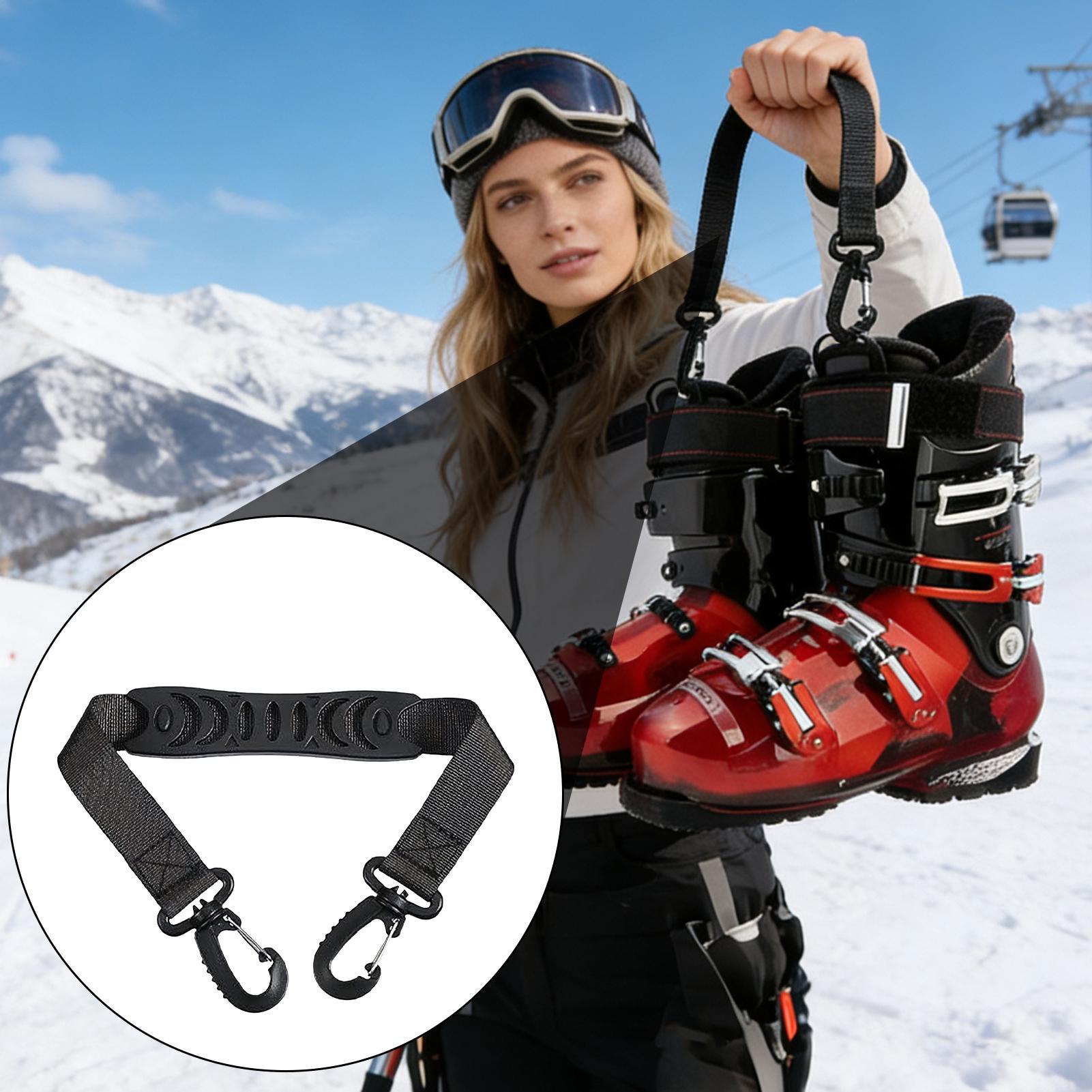 Ski Boot Straps For Carrying W - Winter Cycling Commute Gear review and price