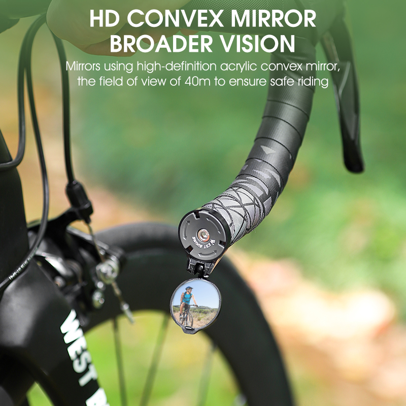 WEST BIKING Bicycle Rearview M - Mirror Handlebar Convex review and price
