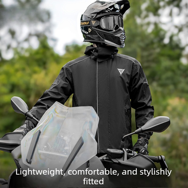 Motorcycle Rain Suit Waterproo - Cycling Commute In Rain review and price