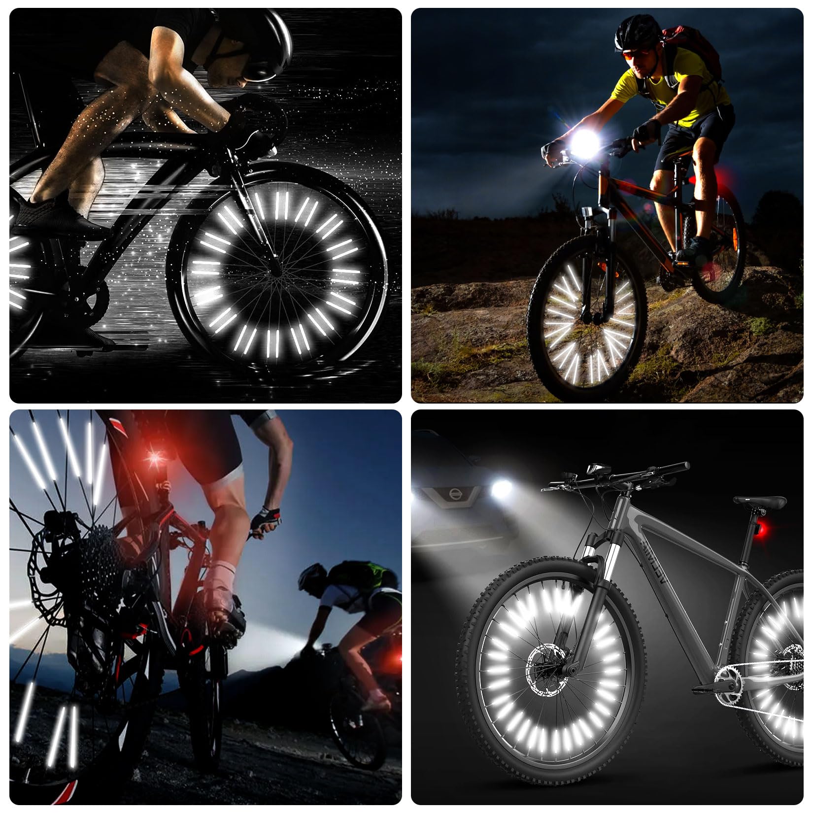 Bike Spoke Reflectors Set - 36 - Spoke Reflector Set review and price
