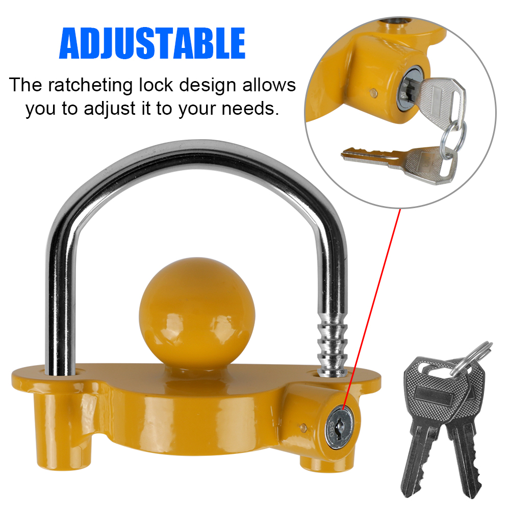 Tow Ball Security Anti-Theft T - U Lock Heavy Duty review and price