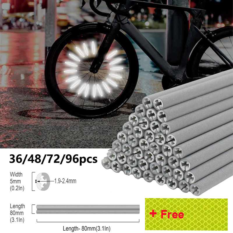 36/48/72/96Pieces 8cm Spoke Re - Spoke Reflector Set review and price