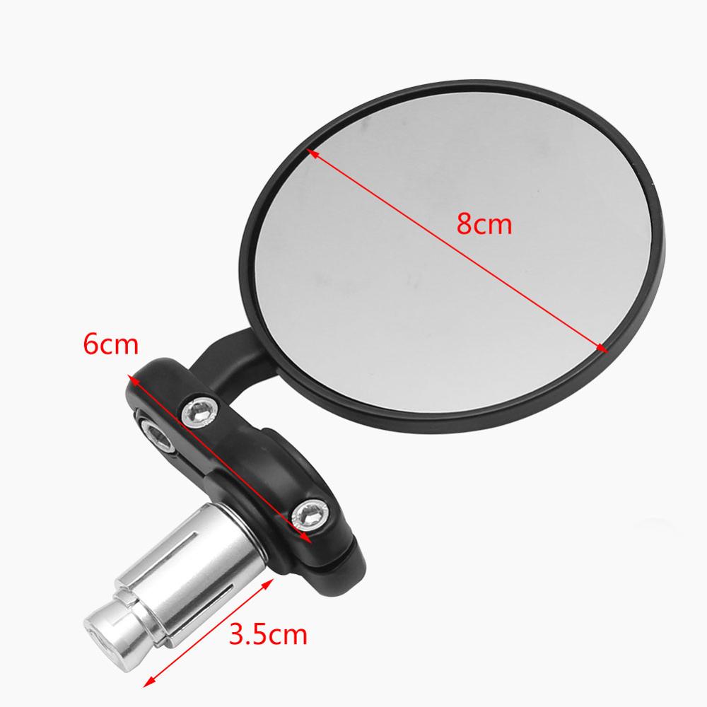2pcs Motorcycle Mirror Round B - Mirror Handlebar Convex review and price