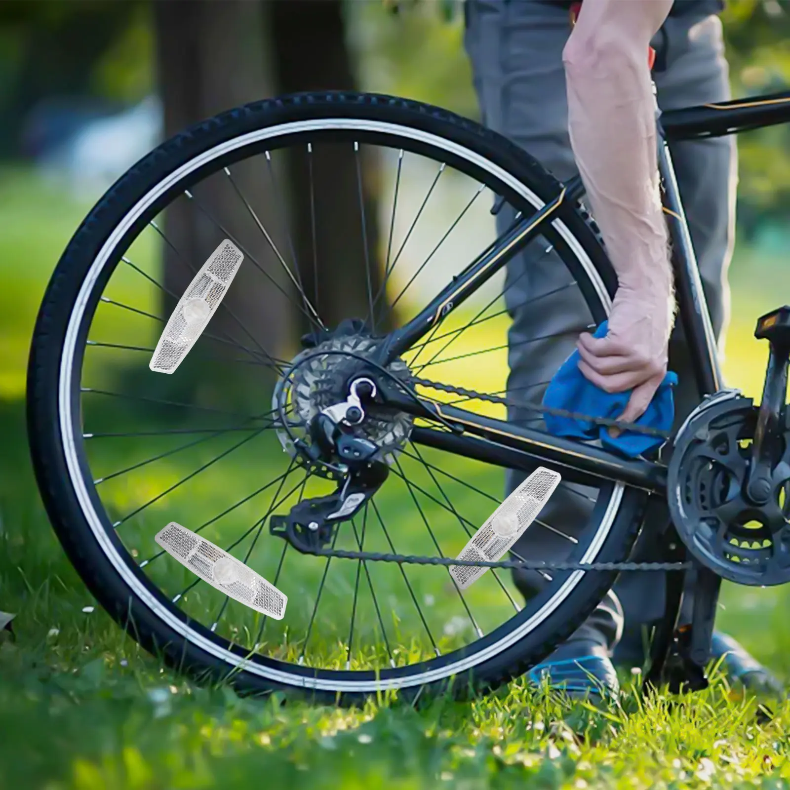 Bicycle Spoke Reflectors 8 Pie - Spoke Reflector Set review and price