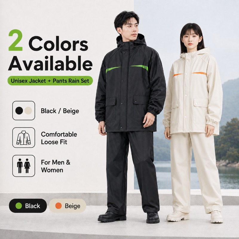 Unisex 2-Piece Waterproof Cycl - Cycling Commute In Rain review and price