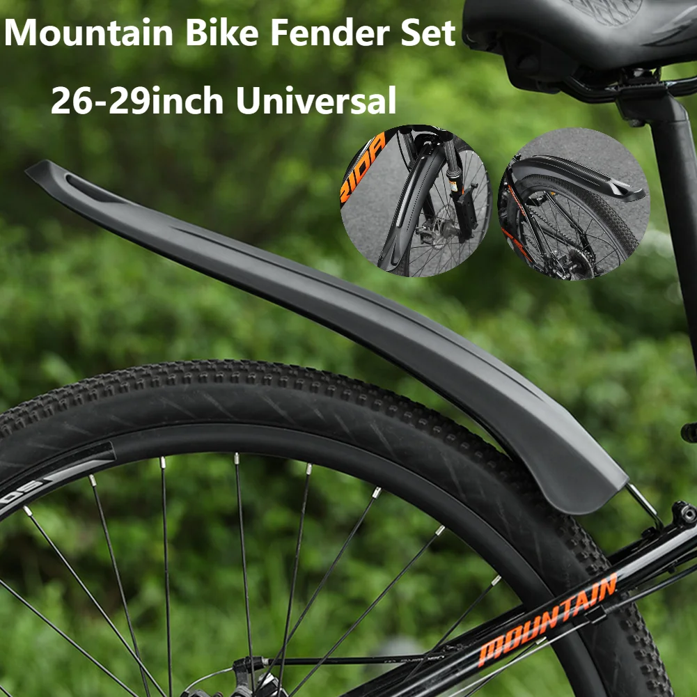 2pcs Bicycle Fender PP Soft Pl - Fender Mudguard Set review and price