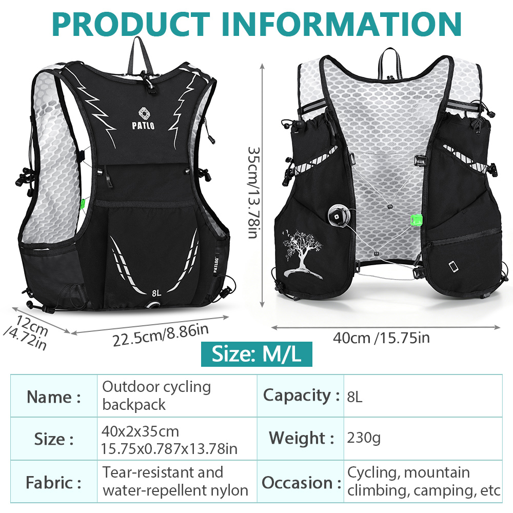 NEWBOLER 8L Outdoor Trail Runn - Cycling Commuter Backpack review and price