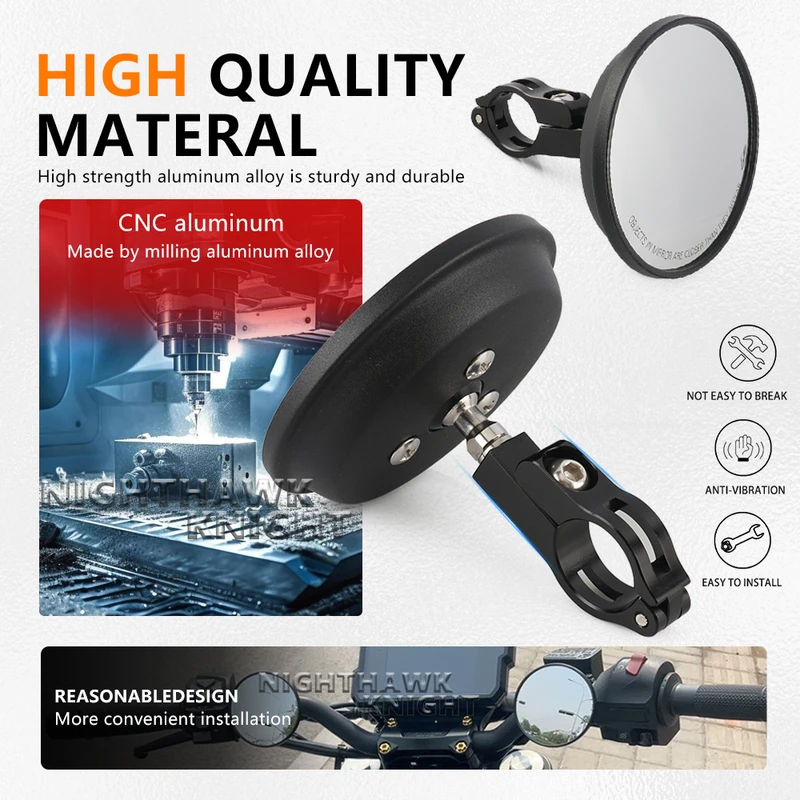 For HONDA CB650R CB 650R CB 65 - Mirror Handlebar Convex review and price