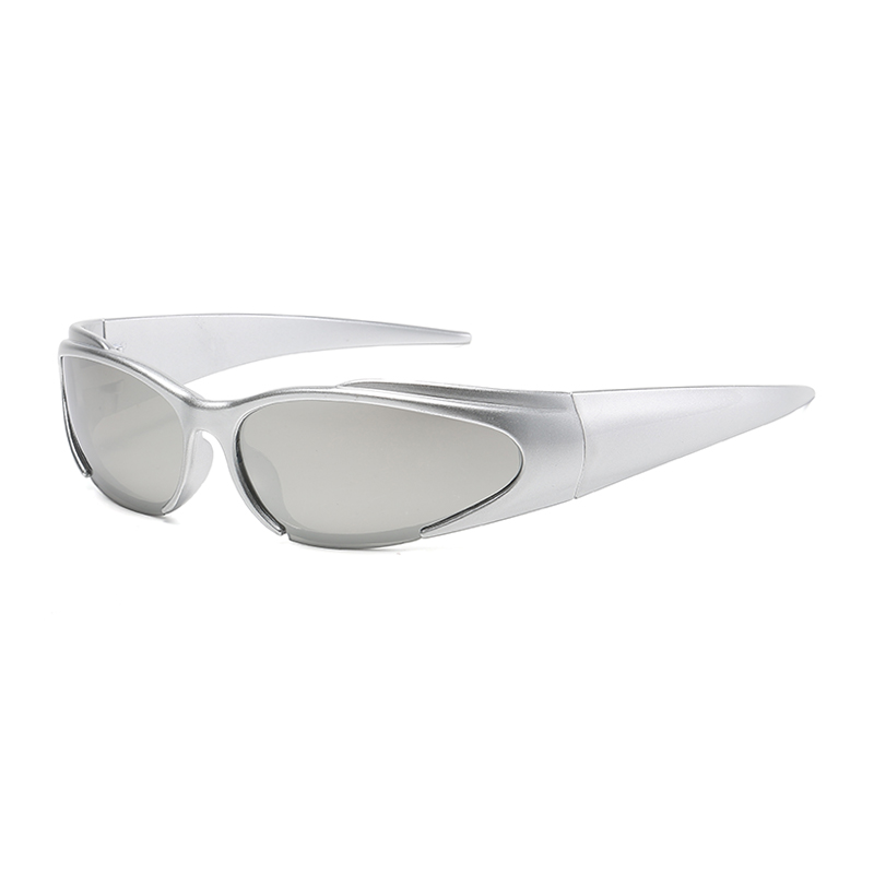 Protective Glasses Y2K Silver  - Cycling In City review and price