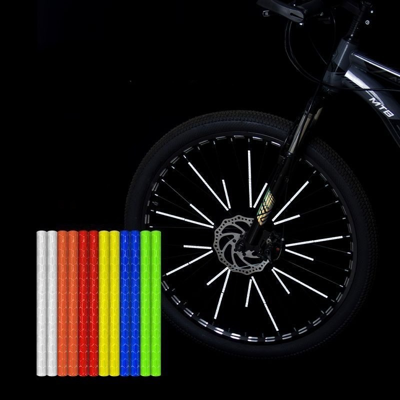 12Pcs/Set Bicycle Spoke Reflec - Spoke Reflector Set review and price