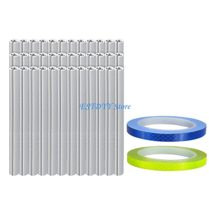 G6DE 36Pcs Cycling Reflectors  - Spoke Reflector Set review and price