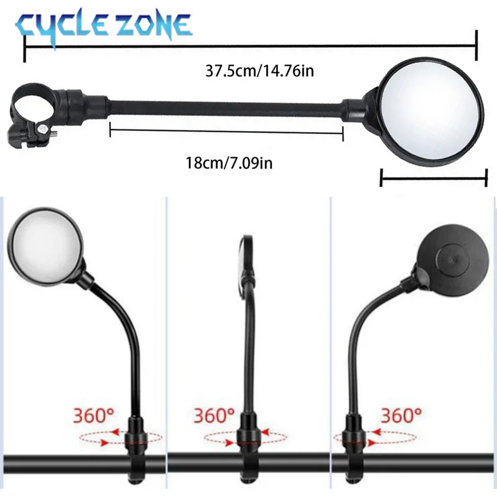 Bicycle Mirror Bike Handlebar  - Mirror Handlebar Convex review and price