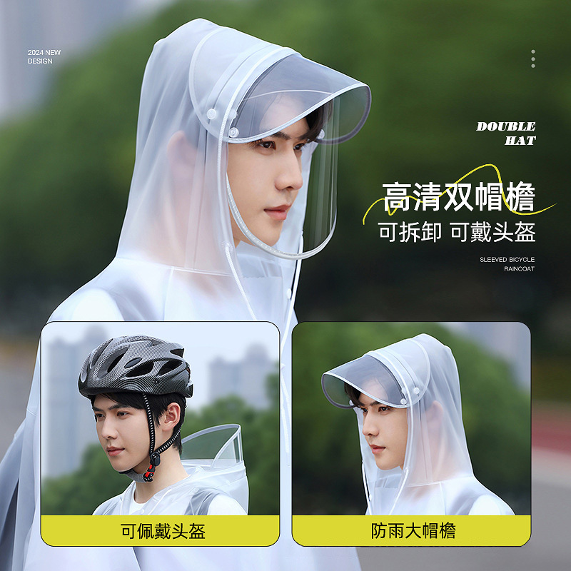 Unisex Bicycle Rain Poncho wit - Cycling Commute In Rain review and price
